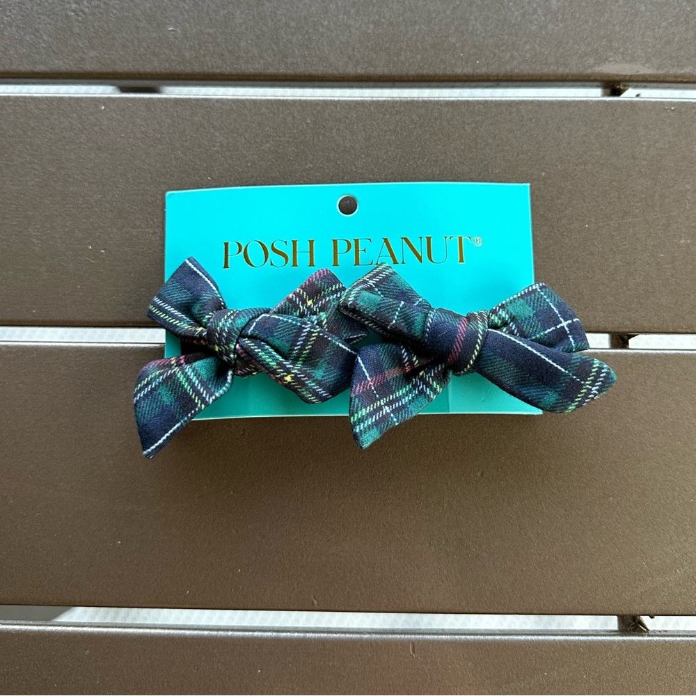 Posh Peanut Hair-bows, NWT